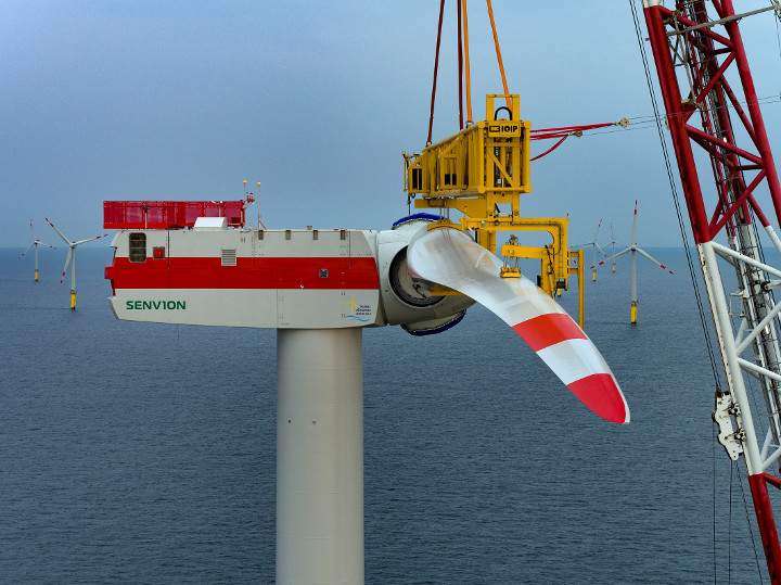 Final Turbine Installed Trianel Windpark Borkum Ii 4c Offshore News