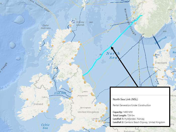 North Sea Link starts operations 4C Offshore News
