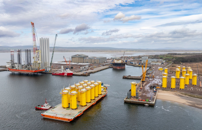 Port of Nigg completes first phase of the Moray West Offshore Wind Farm | 4C Offshore