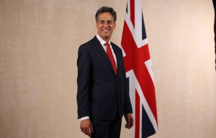 Ed Miliband appointed Secretary of State for Energy Security and Net Zero