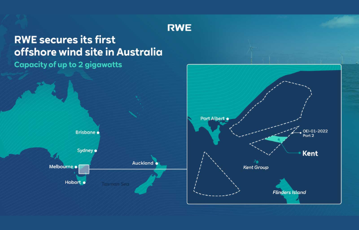 4C Offshore | RWE secures offshore wind site in Australia with 2 GW capacity