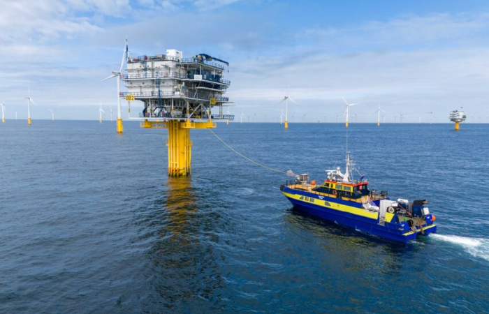 Parkwind and MJR Power & Automation achieve world-first offshore green energy charging